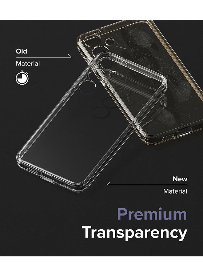 Ringke Fusion Compatible With Samsung Galaxy S24 5G Case (2024), Transparent Thin Hard Back Shockproof TPU Bumper Phone Cover For Galaxy S24 Clear - Image 5