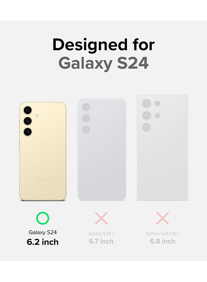 Ringke Onyx Compatible With Samsung Galaxy S24 5G Case (2024), Rugged Shockproof Non-Slip TPU Slim Thin Phone Cover For Galaxy S24 Black - Image 2