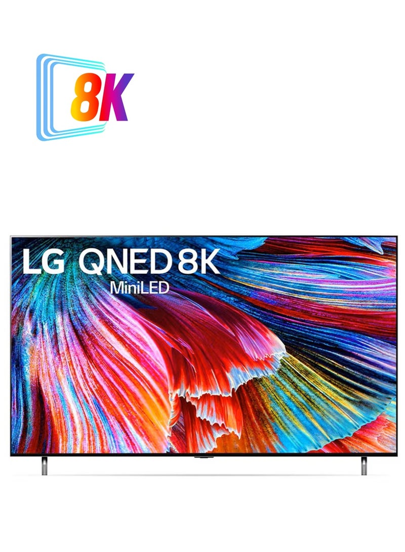 LG QNED TV 86 Inch QNED99 Series, Cinema Screen Design 8K And Mini LEDs 86QNED996QA Black  - Image 1