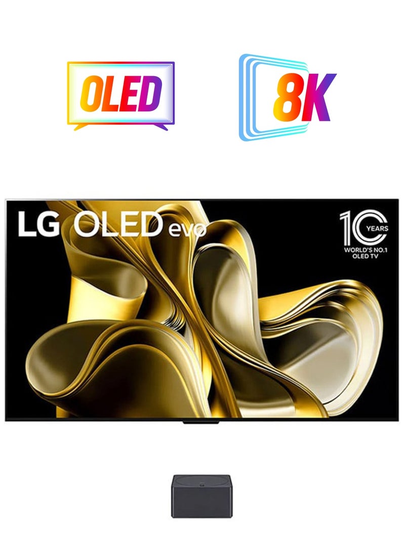 LG Signature OLED M3 77 Inch 4K Smart TV, 2023- OLED77M36LA Black  - Image 1