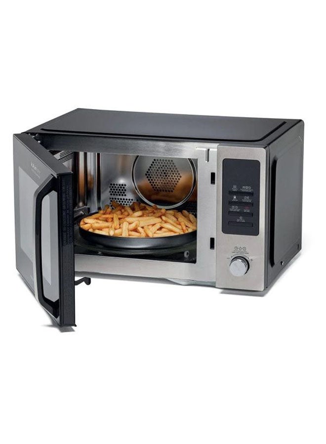 كينوود Microwave, 1000W Grill, 11 Power Levels, Digital Display, 95 Minutes Timer, 8 Auto Menu, Defrost Function, Safety Lock, 30 L 1000 W OWMWA30.000BK Black/Silver  - Image 2