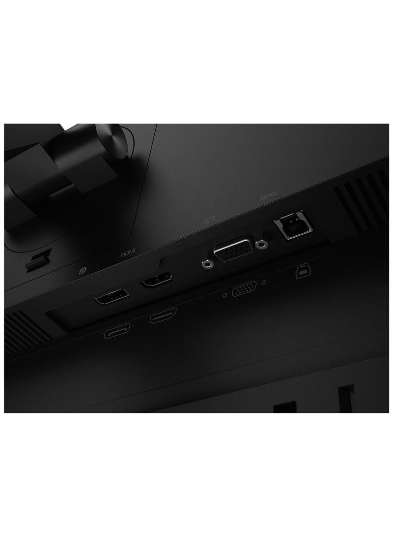 Lenovo - ThinkVision T22v-20 Conferencing Monitor, 21.5 FHD IPS Display, 60Hz Refresh Rate, Up To 4Ms Response Time, Built-In Camera, Microphone And Speakers, Integrated 1080p IR RGB Camera Raven Black - Image 1