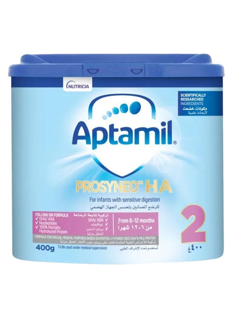 Aptamil Prosyneo Ha2 Follow On Formula 400grams  Single  - Image 1