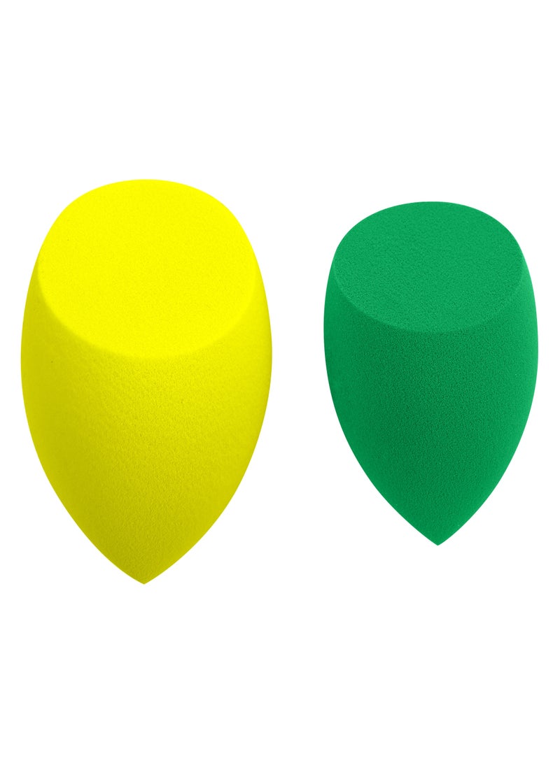 REAL TECHNIQUES - Nectar Pop Dewy Dose Makeup Sponge Kit, 2 Piece Set multicolour - Image 1