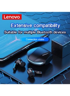 Lenovo GM2 Pro 5.3 Earphone Bluetooth Wireless Earbuds Low Latency Headphones HD Call Dual Mode Gaming Headset With Microphone Black  - Image 4