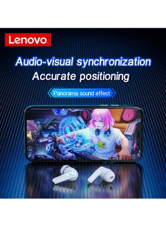 Lenovo GM2 Pro 5.3 Earphone Bluetooth Wireless Earbuds Low Latency Headphones HD Call Dual Mode Gaming Headset With Microphone Black  - Image 3