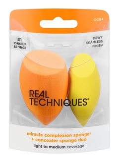 Miracle Complexion Sponge + Concealer Sponge multicolor