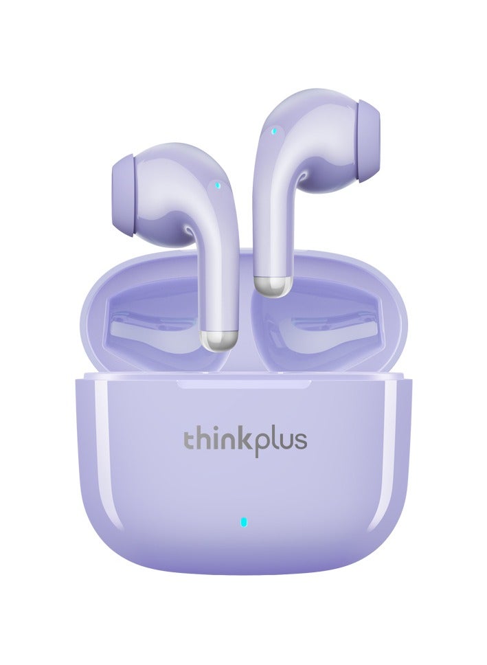 Lenovo LP40 Pro TWS Earphones Wireless Bluetooth 5.1 Sport Noise Reduction Headphones Touch Control 250mAH Purple - Image 1