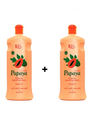 2-Piece Papaya Extract Whitening Hand And Body Lotion 420ml - pnsku/N70039147V/45/_/1705566680/d673a15b-933f-4577-9abb-17c2761e36ee