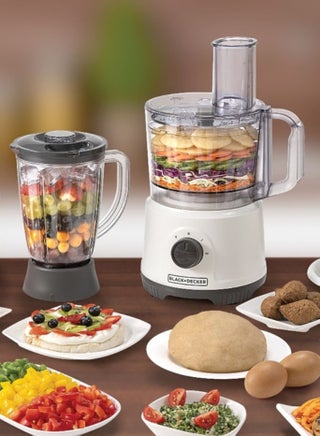 Food Processor, 800W, 24 Functions With 2L Bowl, 1.5L Blender Jar, Stainless Steel Slicing, Shredding Disc, Chopper Blade, Dough Maker, Whisk, 2-Speed Control With Pulse 1.5 L 800 W FX822-B5 White - pnsku/N70039177V/45/_/1705572062/ab1e94a7-8115-4a58-b65c-eb4cce392c74