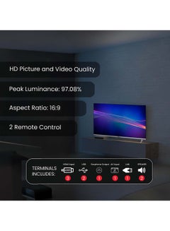 65 Inch Diamond 4K UHD VIDAA Smart TV iOS and Android Devices with VIDAA Voice & DTS TruBass™ Surround Sound Youtube Netflix Prime Video Bluetooth WiFi And Screen Sharing 2024 Model One Year Warranty UHD65VID Silver - pnsku/N70039212V/45/_/1707462162/6352cd88-bee0-45a0-b465-0ffa788f4c8f