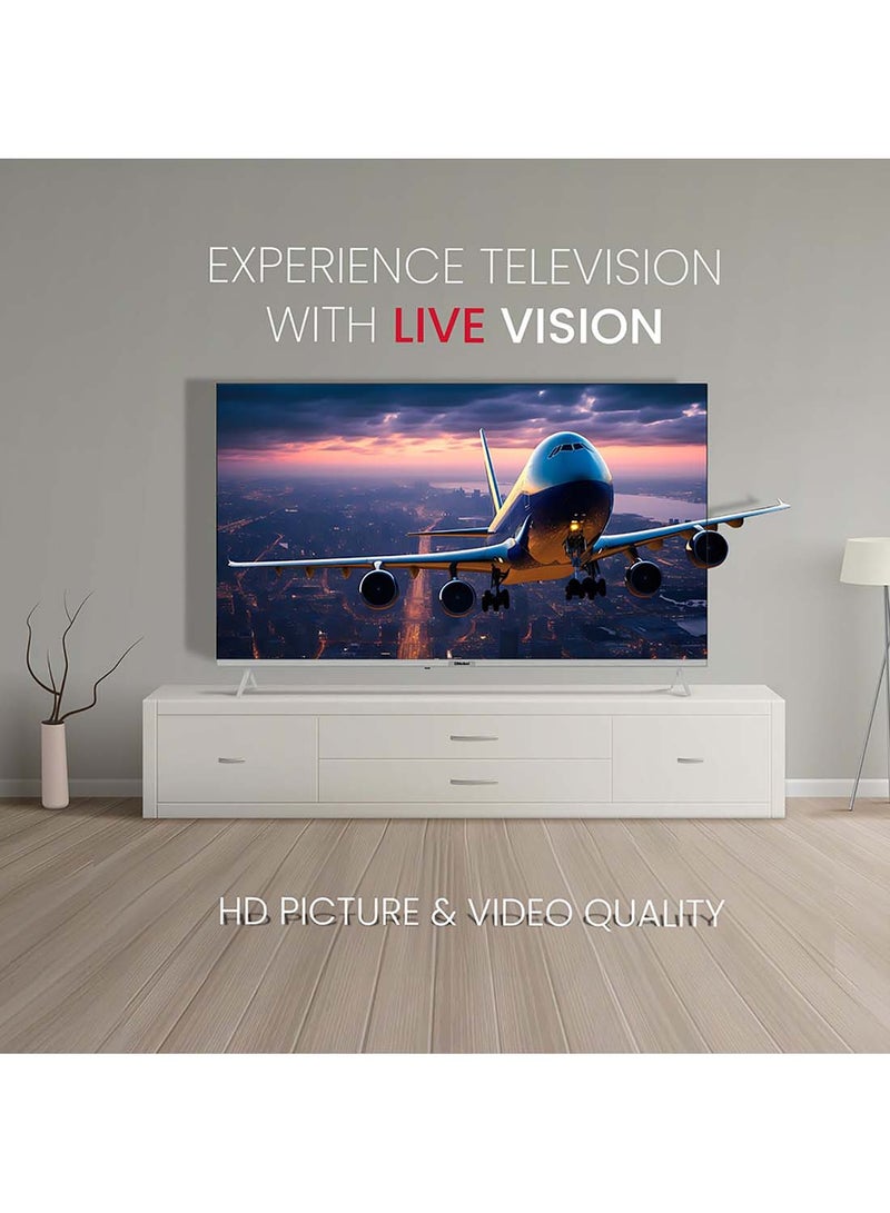 Nobel - 65 Inch Diamond 4K UHD VIDAA Smart TV iOS and Android Devices with VIDAA Voice & DTS TruBass™ Surround Sound Youtube Netflix Prime Video Bluetooth WiFi And Screen Sharing 2024 Model One Year Warranty UHD65VID Silver - Image 1