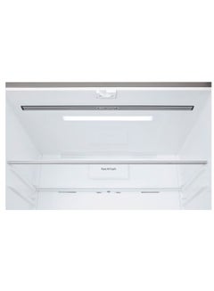 LG 4 Doors Refrigerator  -Bottom Freezer - Smart Inverter Linear Compressor - Smart ThinQ - Pure N Fresh - GC-B22FTLVB Shiny Steel  - Image 5
