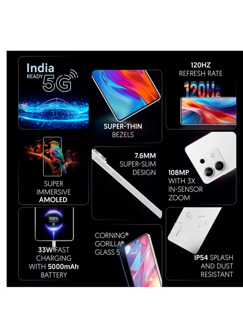 Xiaomi - Redmi Note 13 5G (Stealth Black, 256 Gb)  (12 Gb Ram) - Image 1