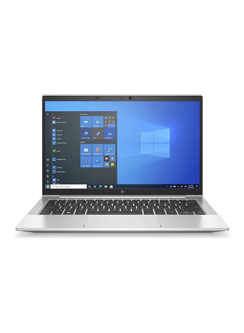 HP EliteBook 830 G8 Laptop With 13.3-Inch FHD Display, Core i7 1185G7 Processor/16GB RAM/512GB SSD/Intel Iris XE Graphics/Windows 11 English Silver  - Image 1