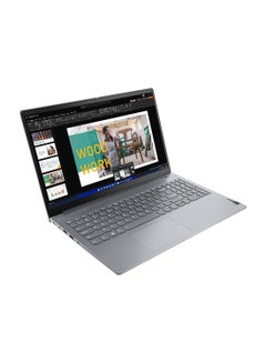 Lenovo ThinkBook 15 Gen 4 (Upgraded Version) Laptop With 15.6-Inch Display, Core i7-1255U Processor/16GB RAM/1TB SSD/Intel Iris Xe Graphics/Windows 11 Pro English Mineral Grey  - Image 3
