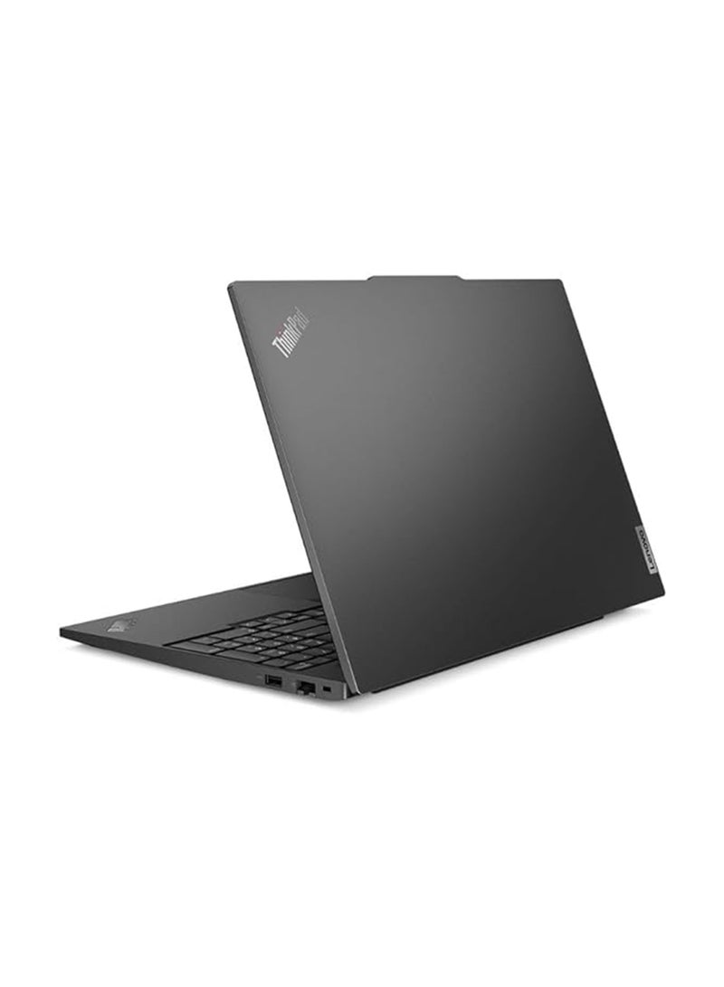 Lenovo - ThinkPad E16 Gen 1 Notebook 13th Gen Intel Core i5-1335U 16 Inch WUXGA IPS 8GB RAM 512GB SSD NVIDIA MX550 2GB Graphics Windows 11 Pro English Black - Image 1