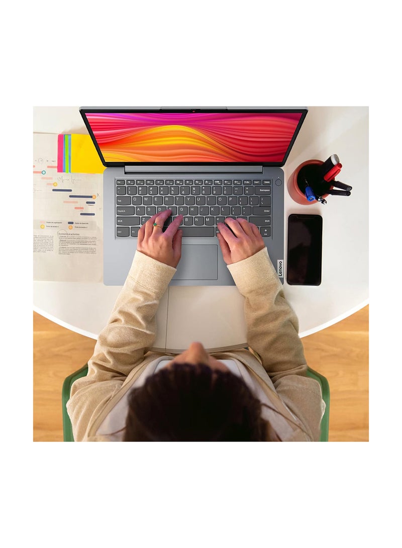 Lenovo - Newest Ideapad 1i (Upgraded Version) Laptop, 14 Inch HD Display, 12th Gen Intel Core i3-1215U Processor (6 Core), 8GB RAM, 256GB SSD, Intel UHD Graphics, Bluetooth, HDMI, Windows 11 Home in S Mode English Gray - Image 1