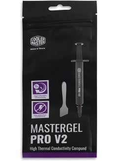 COOLER MASTER MasterGel Pro V2 High Performance Thermal Compound with High CPU/GPU Conductivity W/m.k= 9m Design for CPU and GPU Coolers  - Image 1