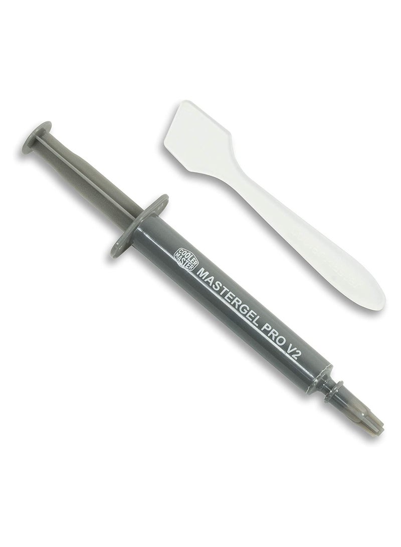 COOLER MASTER - MasterGel Pro V2 High Performance Thermal Compound with High CPU/GPU Conductivity W/m.k= 9m Design for CPU and GPU Coolers - Image 1