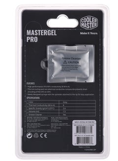COOLER MASTER MasterGel Pro High Performance Heatsink Thermal Paste, 8 W/mK Thermal Conductivity Compound for CPU and GPU Coolers, Flat-Nozzle Applicator Easy Use  - Image 2