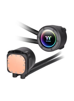 Thermaltake TH240 V2 aRGB All-In-One Liquid Cooler, 240mm Radiator Size, 2x CT120mm aRGB Fans, 2000 RPM Fan Speed, 57.05 CFM Fan Airflow, Hydraulic Bearing Type Fan | CL-W361-PL12SW-A Black  - Image 2
