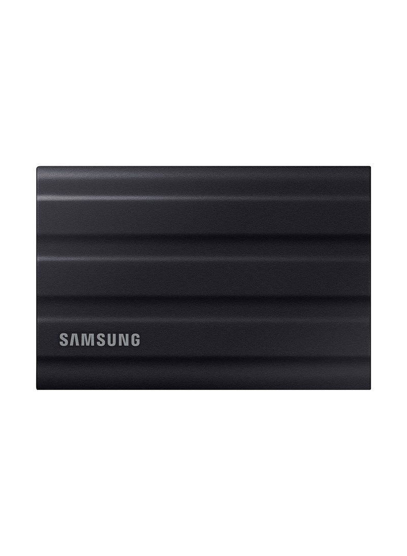 Samsung - T7 Shield 1TB Portable External SSD, USB 3.2 Gen2 Interface (10 Gbps), Read/Write Speeds Up to 1050/1000 MB/s, AES 256-bit Encryption, Rugged, IP65 Dust & Water Resistant, Black | MU-PE1T0S/WW 1 TB - Image 1