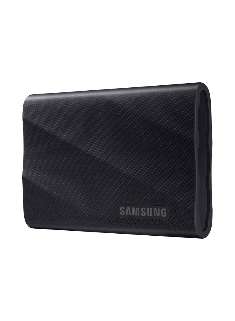 Samsung - T9 USB-C 3.2 Gen 2x2 Portable SSD, Up to 2000 MB/s Sequential Read Speed & 1950MB/s Seq Write Speed, PCIe NVMe Technology, 256-Bit AES, Universal Compatibility, Black 2 TB - Image 1