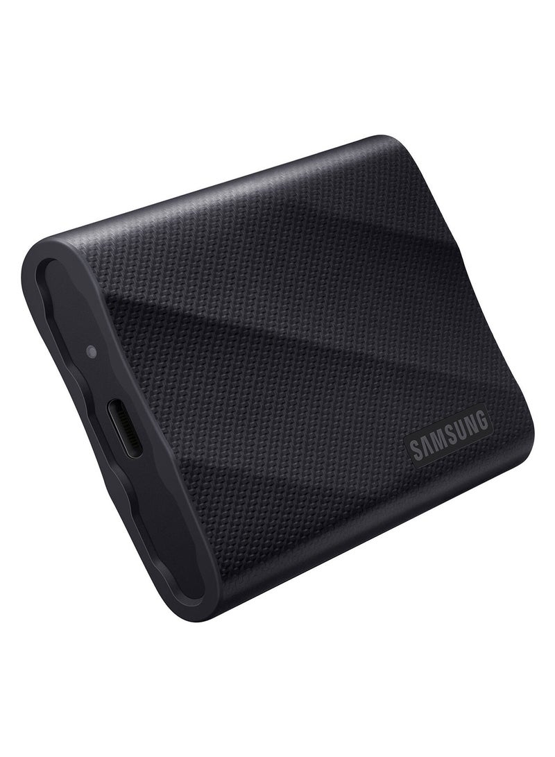 Samsung - T9 USB-C 3.2 Gen 2x2 Portable SSD, Up to 2000 MB/s Sequential Read Speed & 1950MB/s Seq Write Speed, PCIe NVMe Technology, 256-Bit AES, Universal Compatibility, Black 2 TB - Image 1