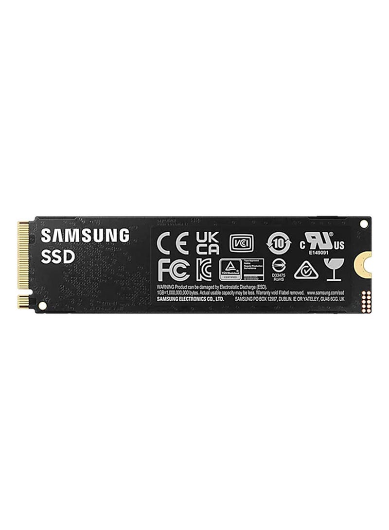 سامسونج 990 Pro 4 تيرابايت NVMe M.2 SSD داخلي، PCIe Gen 4.0 x4، واجهة NVMe 2.0، سرعة قراءة تسلسلية 7450 ميجابايت/ثانية، سرعة كتابة تسلسلية 6900 ميجابايت/ثانية، جهد 3.3، V-NAND 3 بت MLC | ‎MZ-V9P4T0B/ايه ام  - Image 2