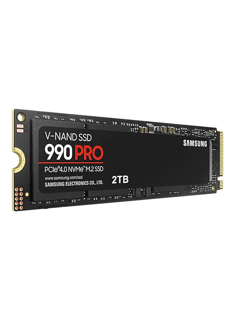 سامسونج 990 Pro 4 تيرابايت NVMe M.2 SSD داخلي، PCIe Gen 4.0 x4، واجهة NVMe 2.0، سرعة قراءة تسلسلية 7450 ميجابايت/ثانية، سرعة كتابة تسلسلية 6900 ميجابايت/ثانية، جهد 3.3، V-NAND 3 بت MLC | ‎MZ-V9P4T0B/ايه ام  - Image 4