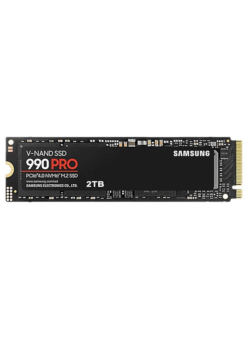Samsung 990 Pro 4TB NVMe M.2 Internal SSD, PCIe Gen 4.0 x4, NVMe 2.0 Interface, 7450 MB/s Sequential Read Speed, 6900 MB/s Sequential Write Speed, 3.3 Voltage, V-NAND 3-bit MLC | ‎MZ-V9P4T0B/AM 4 TB - Image 1