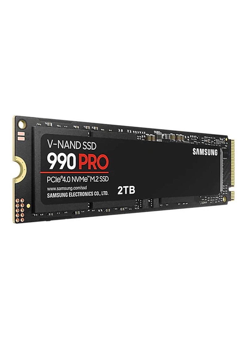 سامسونج 990 Pro 4 تيرابايت NVMe M.2 SSD داخلي، PCIe Gen 4.0 x4، واجهة NVMe 2.0، سرعة قراءة تسلسلية 7450 ميجابايت/ثانية، سرعة كتابة تسلسلية 6900 ميجابايت/ثانية، جهد 3.3، V-NAND 3 بت MLC | ‎MZ-V9P4T0B/ايه ام - Image 4
