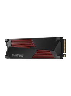 Samsung 990 Pro with Heatsink 2 TB NVMe 2.0 M.2 2280 Internal SSD, 7450 MB/s Sequential Read Speed, 6900 MB/s Sequential Write Speed, 3.3 Voltage, V-NAND 3-bit MLC, Black | MZ-V9P2T0CW 2 TB  - Image 3