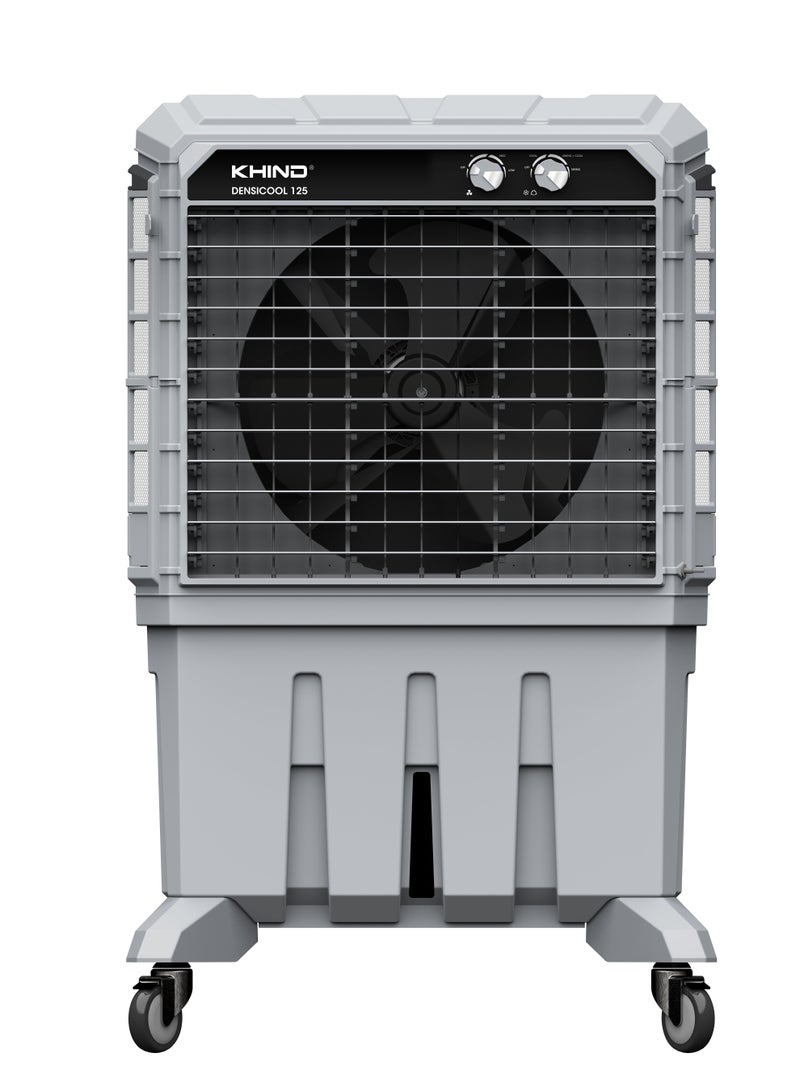 Khind DENSICOOL 125L Air Coolers for Home, equipped with Honeycomb Pads and designed for low power consumption 215 W DENSICOOL 125L Grey