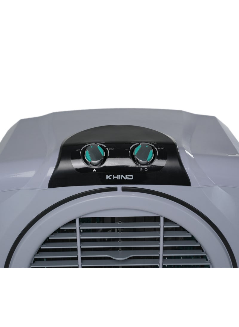 KHIND Khind 75L Sahara 3D Air Coolers in Grey  Ideal for Home Cooling with Honeycomb Pads and Low Power Consumption 75 L 195 W SAHARA-3D 75L Grey  - Image 4