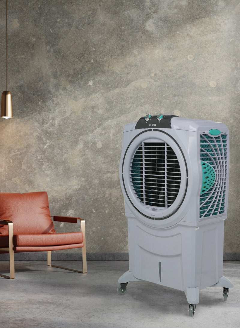 KHIND Khind 75L Sahara 3D Air Coolers in Grey  Ideal for Home Cooling with Honeycomb Pads and Low Power Consumption 75 L 195 W SAHARA-3D 75L Grey  - Image 5