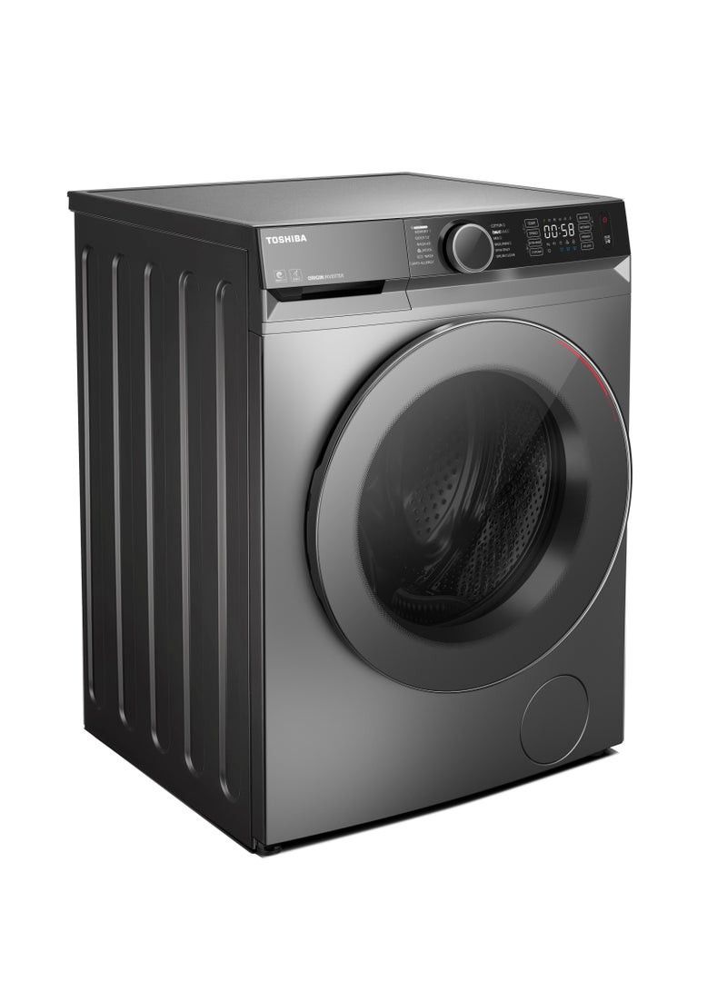 10 KG Front Load Washing Machine, 1400 RPM, 16 Programs, Remote ,Wi Fi, Temp And Spin Speed Selection 10 kg TW-BK110GF4B(SK) Silver - pnsku/N70039708V/45/_/1705719636/1f8a70a4-b7a9-4d88-9e7d-89d1c9407f88