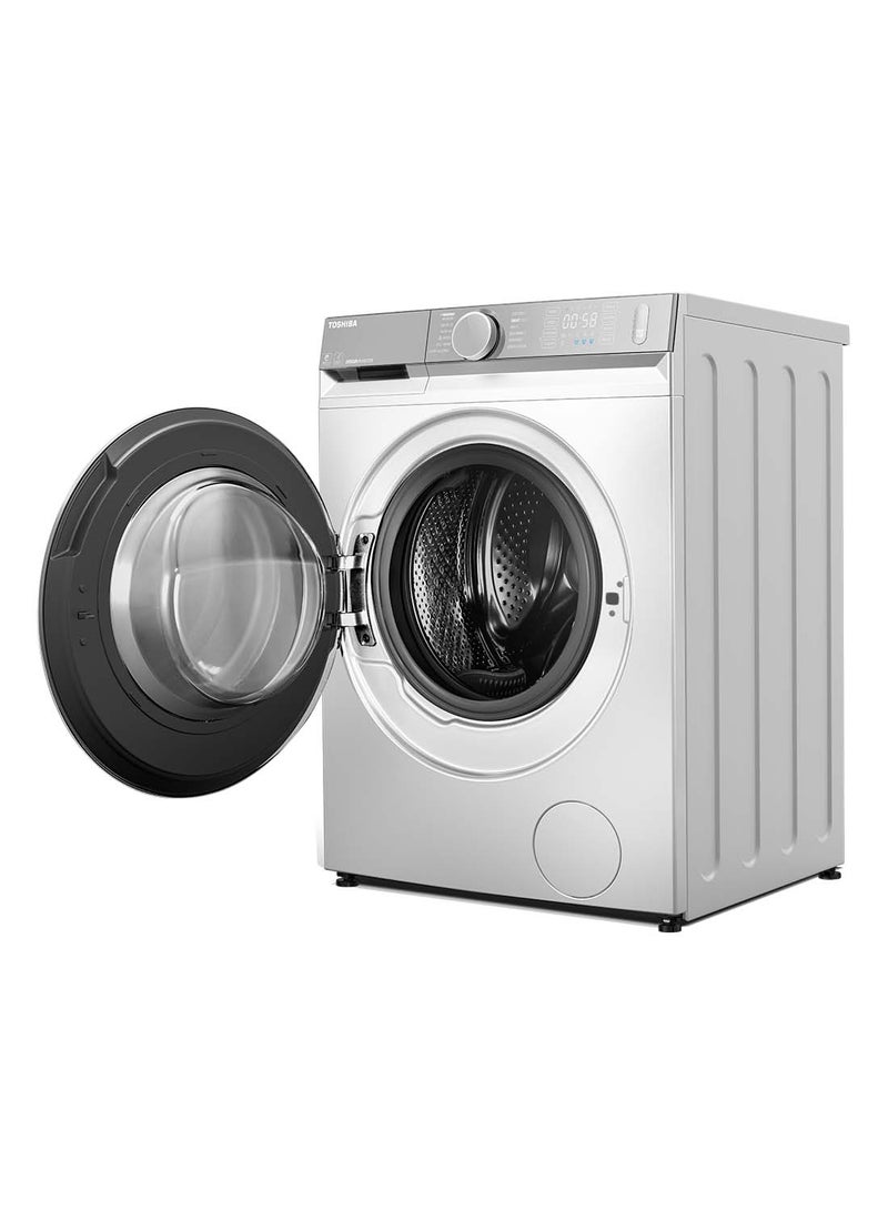 Toshiba - 12/8 Front Load Washer Dryer, 1400 RPM, 16 Programs, Front Load Washer Dryer , Wi-Fi , Remote, Temp And Spin Speed Selection 12 kg TWD-BM130GF4B(WS) White - Image 1