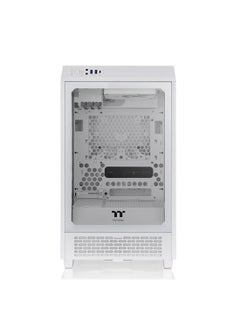 Thermaltake The Tower 200 Snow Mini Computer Case, SPCC+Tempered Glass Material, Supports Up to 280mm Radiator, Up to 4 Fans Support, Removable Dust Filter, Snow White | CA-1X9-00S6WN-00 Snow  - Image 3