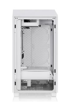 Thermaltake The Tower 200 Snow Mini Computer Case, SPCC+Tempered Glass Material, Supports Up to 280mm Radiator, Up to 4 Fans Support, Removable Dust Filter, Snow White | CA-1X9-00S6WN-00 Snow  - Image 5