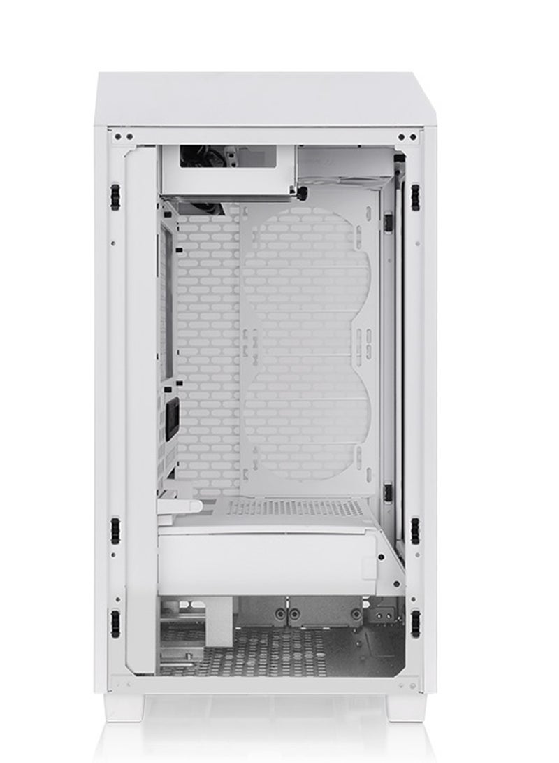 Thermaltake The Tower 200 Snow Mini Computer Case, SPCC+Tempered Glass Material, Supports Up to 280mm Radiator, Up to 4 Fans Support, Removable Dust Filter, Snow White | CA-1X9-00S6WN-00 Snow  - Image 5