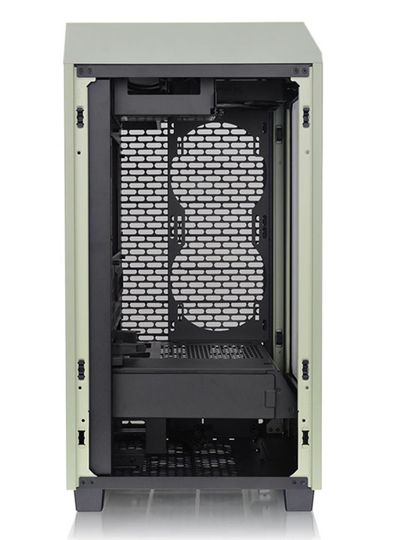 Thermaltake The Tower 200 Matcha Green Mini Computer Case, SPCC+Tempered Glass Material, Supports Up to 280mm Radiator, Up to 4 Fans Support, Removable Dust Filter, Matcha Green | CA-1X9-00SEWN-00 Matcha Green  - Image 5