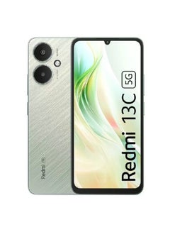 Xiaomi Redmi 13c 5G Startrail Green, 128 GB 6GB RAM Dual Sim -Indian Version 