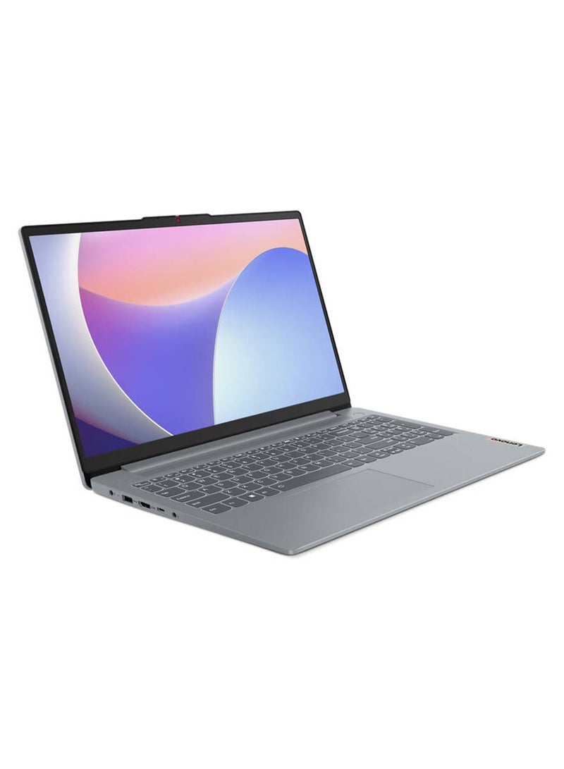 Lenovo - IdeaPad Slim 3 15IRH8 (Upgraded Version) Laptop, 15.6" FHD IPS Display, Intel Core i5-13420H, 8GB RAM, 512GB SSD, Intel UHD Graphics, Free DOS 83EM003RPS English Arctic Grey - Image 1