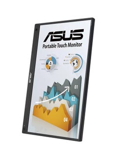 أسوس شاشة ASUS ZenScreen Touch MB16AHT المحمولة، شاشة 15.6 بوصة FHD IPS، معدل تحديث 60 هرتز، وقت استجابة 5 مللي ثانية (GtG)، ألوان عرض 262 ألف، تقنية العناية بالعين، أسود  - Image 3