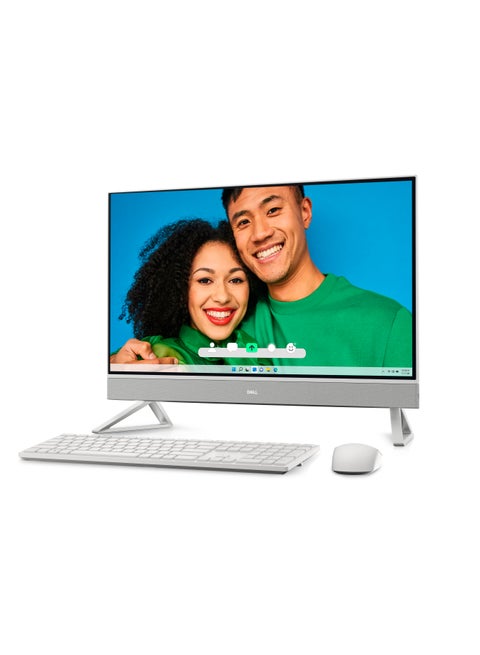 Inspiron 7720 All-In-One Desktop Computer, 27 Inch FHD WVA Display, Intel Core i7-1355U CPU, 16GB RAM, 1TB SSD, GeForce MX550 2GB GPU, Wireless Mouse And ENG K/B, Windows 11 Home English White