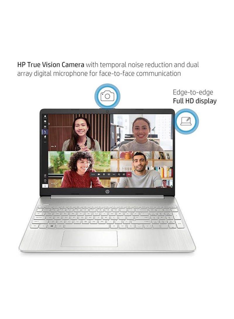 HP كمبيوتر محمول بشاشة لمس 15.6 بوصة فل اتش دي (1920 × 1080)، الجيل الثاني عشر انتل كور i7-1255U، ذاكرة الوصول العشوائي 16 جيجا، 2 تيرابايت اس اس دي، رسومات انتل ايريس اكس، كاميرا عالية الدقة، واي فاي، ويندوز 11 - Image 5