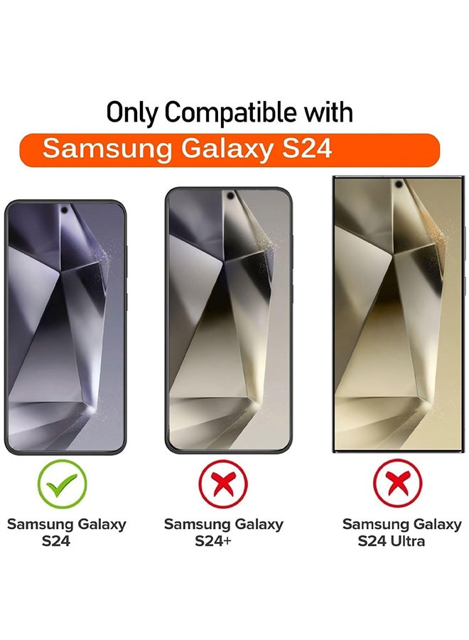 MARGOUN Samsung Galaxy S24 Case Translucent TPU Bumper Shockproof Phone Cover With Built-In Magnet Non-Yellowing Case Cover Compatible With MagSafe Clear  - Image 5