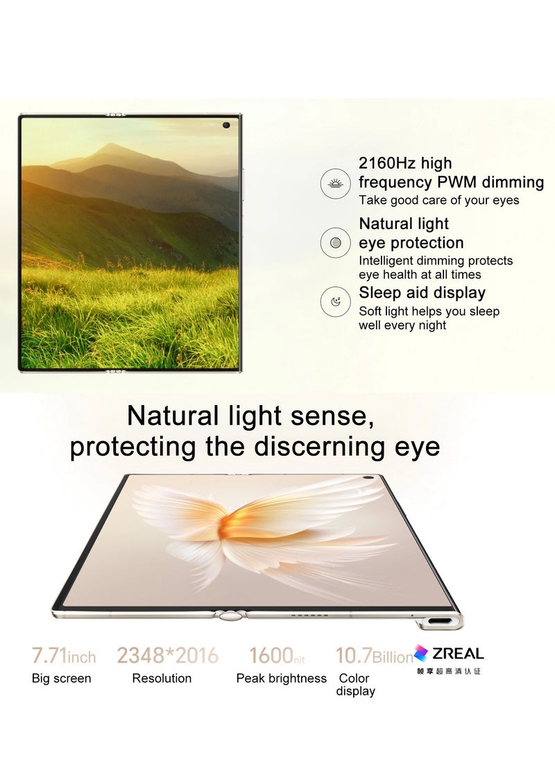 Honor - V Purse 5G, 16Gb+256Gb, Side Fingerprint, 7.71 Inch + 6.45 Inch MagicOS 7.2 Qualcomm Snapdragon 778G Octa Core, Network: 5G, OTG, NFC, Black Chinese Version - Image 1